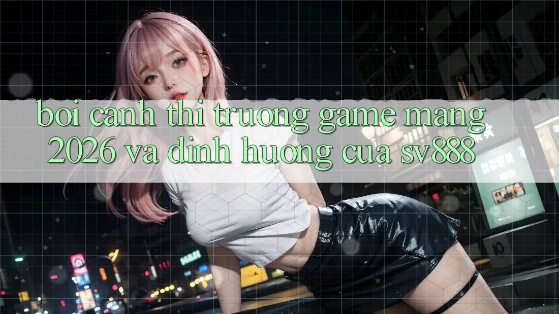 Bối Cảnh Thị Trường Game mạng 2026 Và Định Hướng Của SV888 Bối Cảnh Thị Trường Game mạng 2026 Và Định Hướng Của SV888
