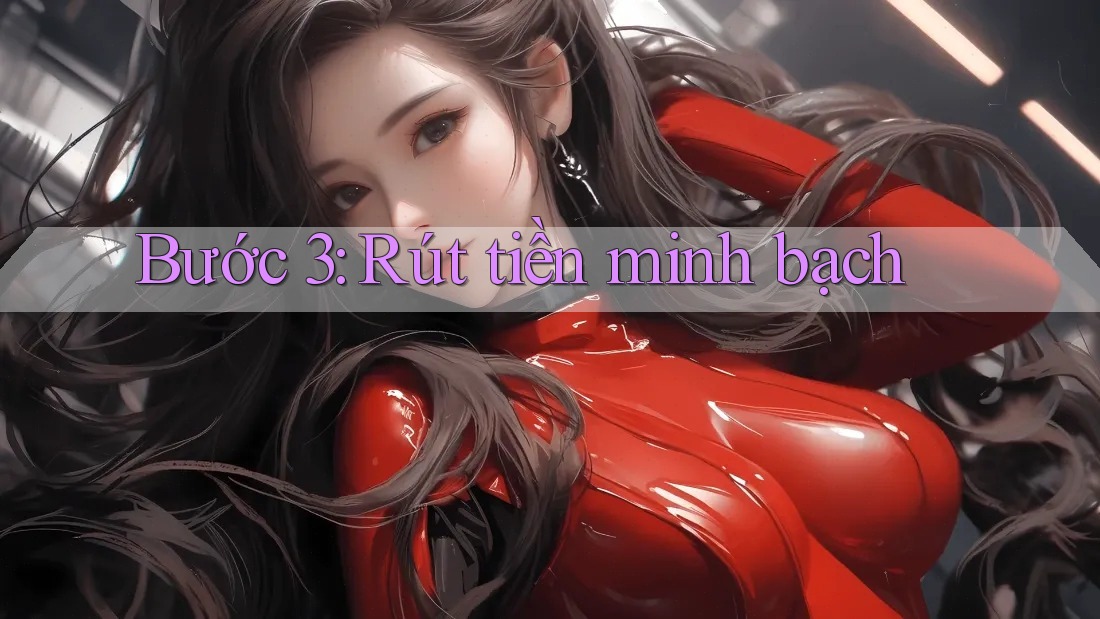 Bước 3: Rút tiền minh bạch