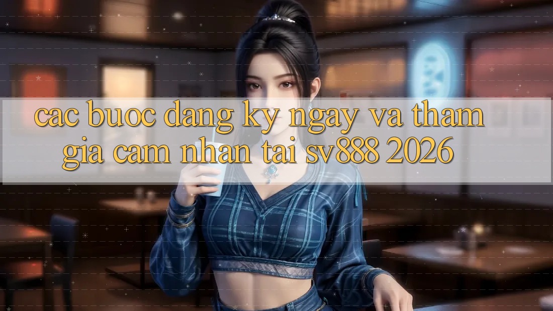 Các bước Đăng ký ngay Và Tham Gia Cảm nhận Tại SV888 2026 Các bước Đăng ký ngay Và Tham Gia Cảm nhận Tại SV888 2026