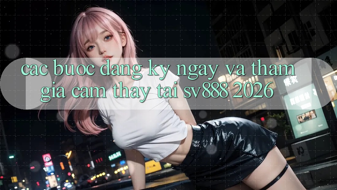 Các bước Đăng ký ngay Và Tham Gia Cảm thấy Tại SV888 2026 Các bước Đăng ký ngay Và Tham Gia Cảm thấy Tại SV888 2026