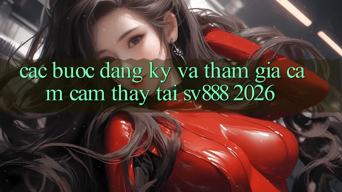 Các bước Đăng Ký Và Tham Gia Cảm cảm thấy Tại SV888 2026 Các bước Đăng Ký Và Tham Gia Cảm cảm thấy Tại SV888 2026