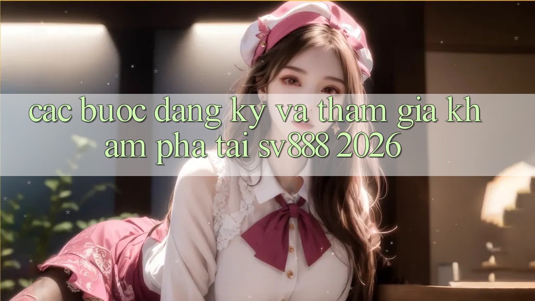 Các bước Đăng Ký Và Tham Gia Khám phá Tại SV888 2026 Các bước Đăng Ký Và Tham Gia Khám phá Tại SV888 2026