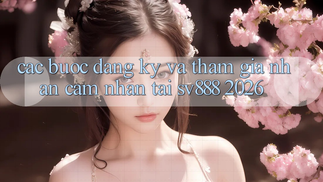 Các bước Đăng Ký Và Tham Gia Nhận cảm nhận Tại SV888 2026 Các bước Đăng Ký Và Tham Gia Nhận cảm nhận Tại SV888 2026