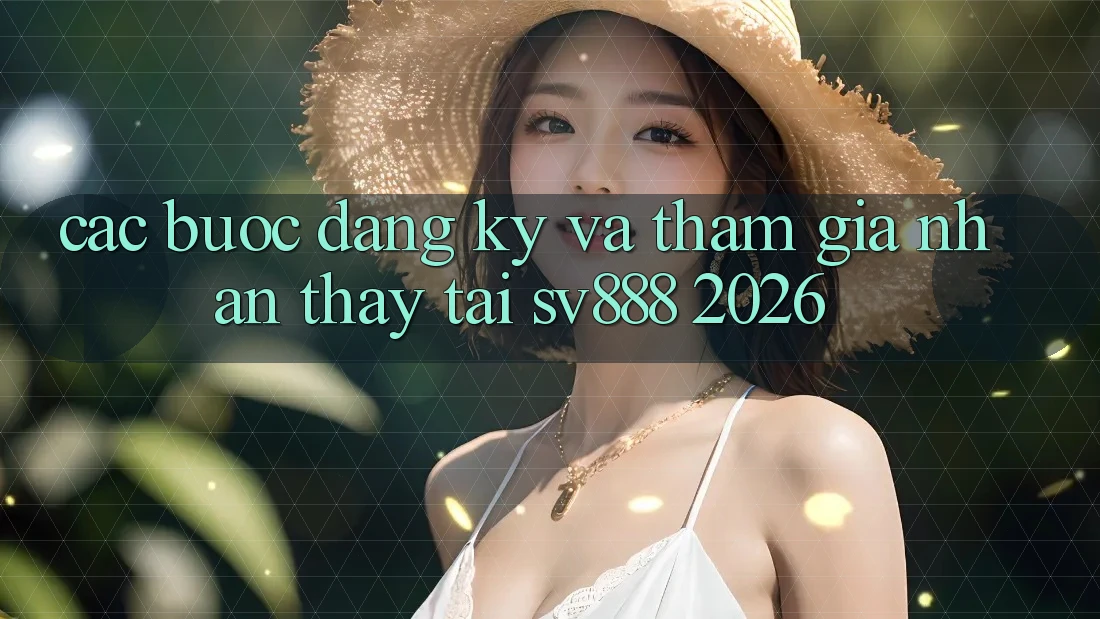 Các bước Đăng Ký Và Tham Gia Nhận thấy Tại SV888 2026 Các bước Đăng Ký Và Tham Gia Nhận thấy Tại SV888 2026