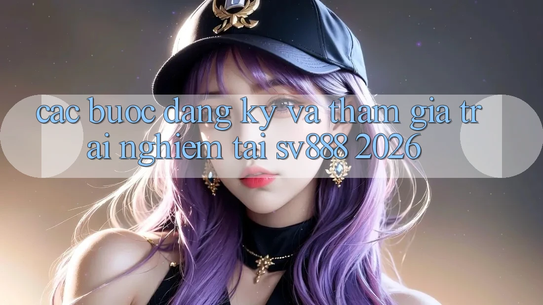 Các bước Đăng Ký Và Tham Gia Trải Nghiệm Tại SV888 2026 Các bước Đăng Ký Và Tham Gia Trải Nghiệm Tại SV888 2026