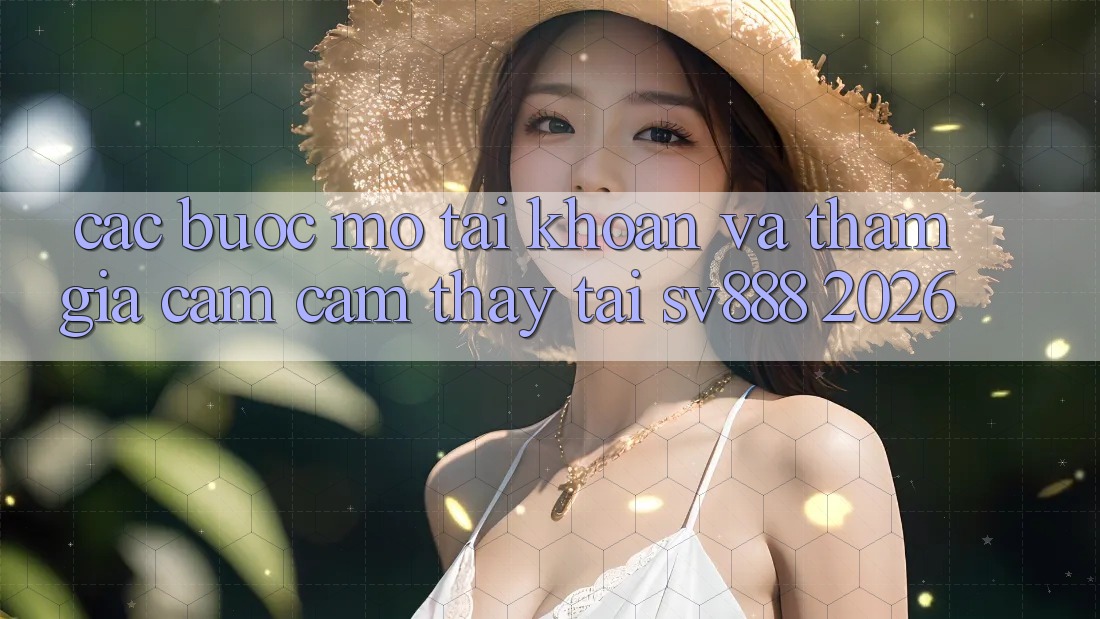 Các bước Mở tài khoản Và Tham Gia Cảm cảm thấy Tại SV888 2026 Các bước Mở tài khoản Và Tham Gia Cảm cảm thấy Tại SV888 2026