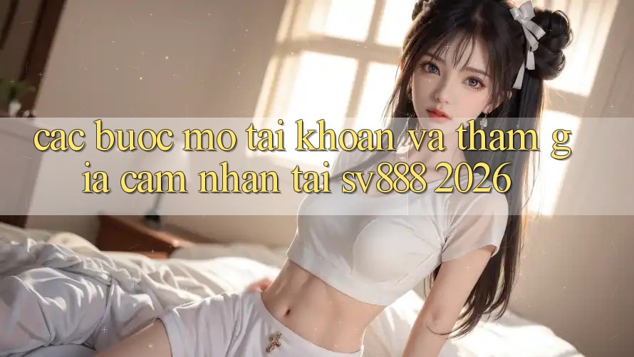 Các bước Mở tài khoản Và Tham Gia Cảm nhận Tại SV888 2026 Các bước Mở tài khoản Và Tham Gia Cảm nhận Tại SV888 2026