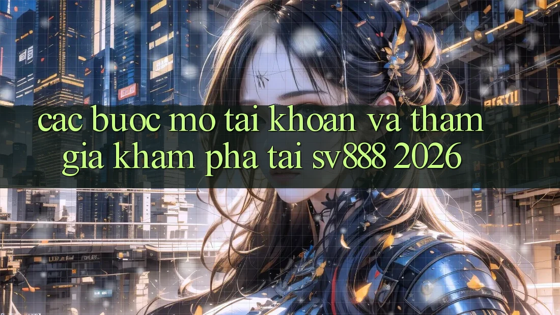 Các bước Mở tài khoản Và Tham Gia Khám phá Tại SV888 2026 Các bước Mở tài khoản Và Tham Gia Khám phá Tại SV888 2026