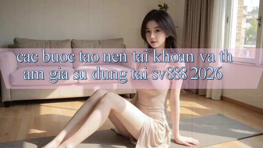 Các bước Tạo nên tài khoản Và Tham Gia Sử dụng Tại SV888 2026 Các bước Tạo nên tài khoản Và Tham Gia Sử dụng Tại SV888 2026