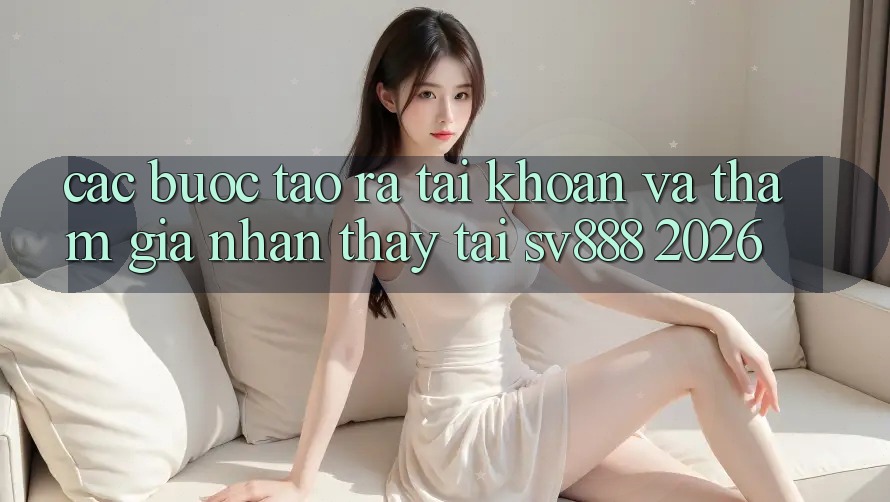Các bước Tạo ra tài khoản Và Tham Gia Nhận thấy Tại SV888 2026