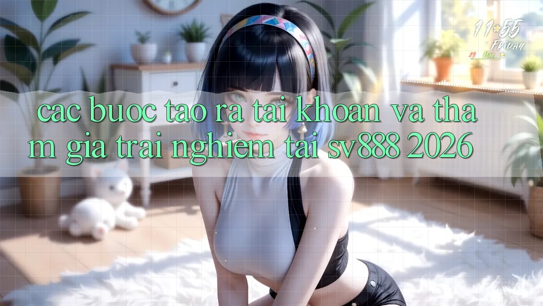 Các bước Tạo ra tài khoản Và Tham Gia Trải Nghiệm Tại SV888 2026 Các bước Tạo ra tài khoản Và Tham Gia Trải Nghiệm Tại SV888 2026