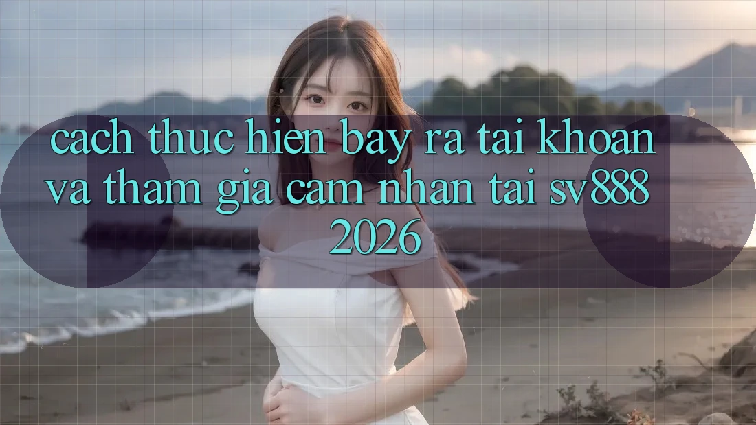 Cách thực hiện Bày ra tài khoản Và Tham Gia Cảm nhận Tại SV888 2026 Cách thực hiện Bày ra tài khoản Và Tham Gia Cảm nhận Tại SV888 2026