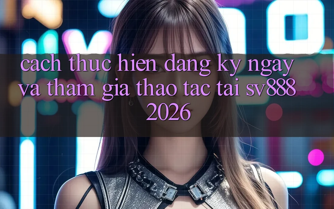 Cách thực hiện Đăng ký ngay Và Tham Gia Thao tác Tại SV888 2026