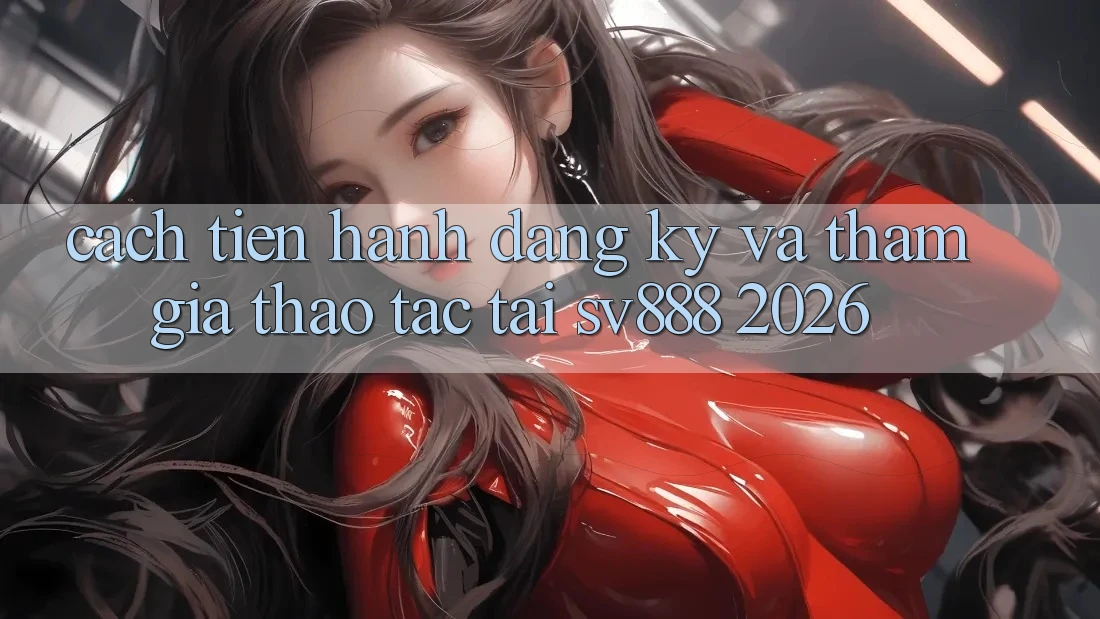 Cách tiến hành Đăng Ký Và Tham Gia Thao tác Tại SV888 2026 Cách tiến hành Đăng Ký Và Tham Gia Thao tác Tại SV888 2026
