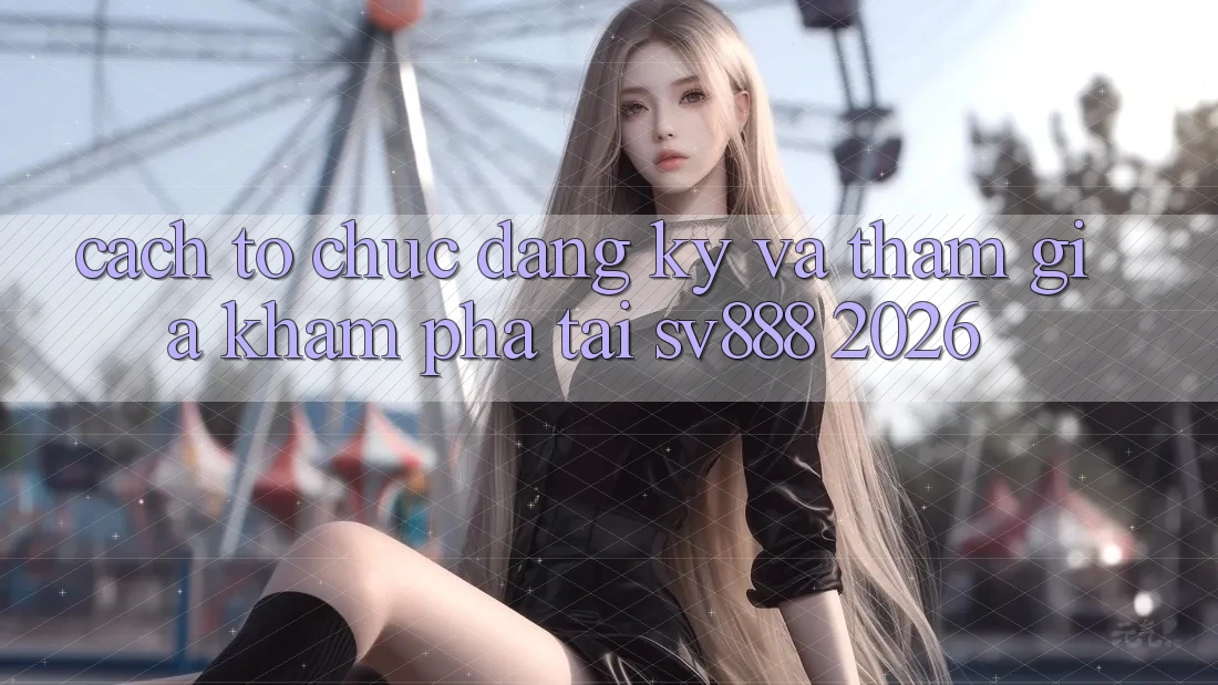 Cách tổ chức Đăng Ký Và Tham Gia Khám phá Tại SV888 2026 Cách tổ chức Đăng Ký Và Tham Gia Khám phá Tại SV888 2026
