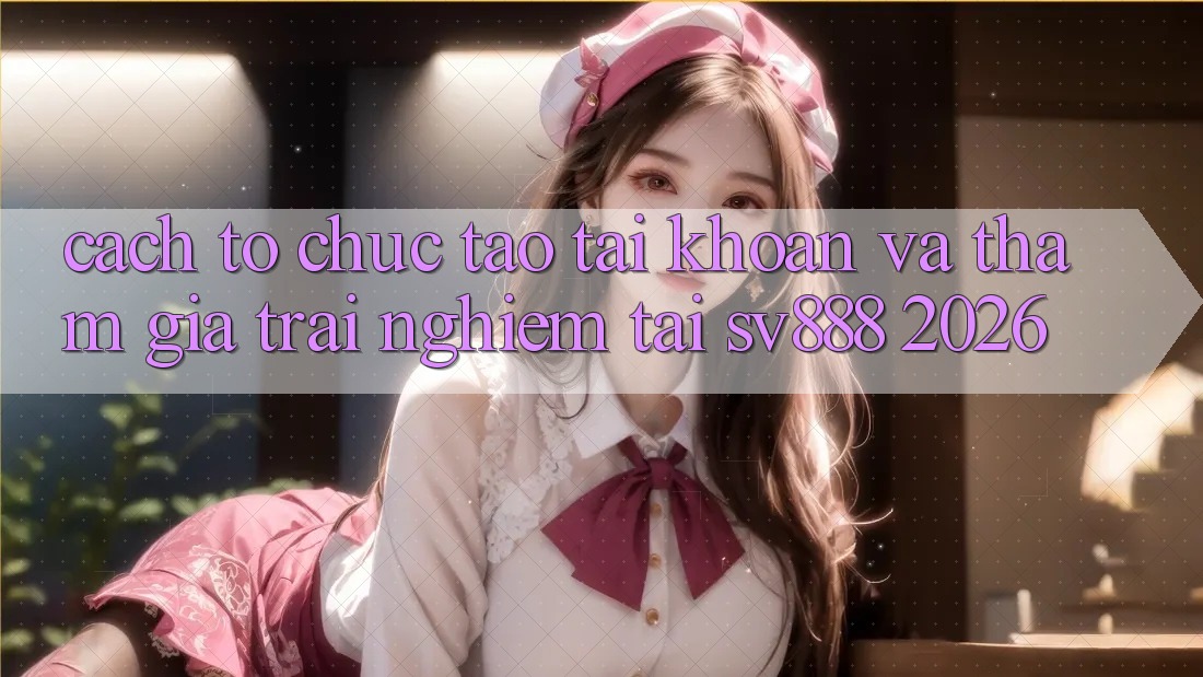 Cách tổ chức Tạo tài khoản Và Tham Gia Trải Nghiệm Tại SV888 2026 Cách tổ chức Tạo tài khoản Và Tham Gia Trải Nghiệm Tại SV888 2026