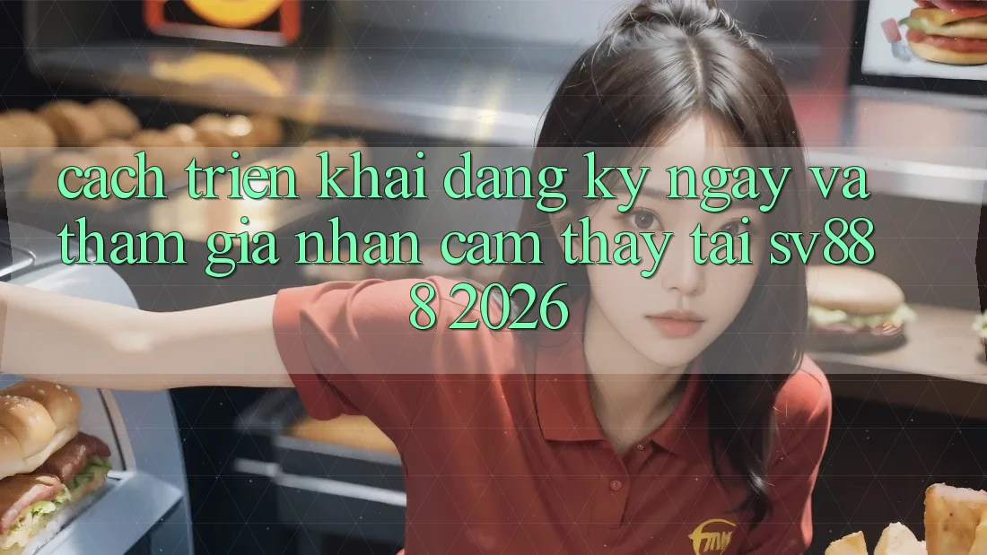 Cách triển khai Đăng ký ngay Và Tham Gia Nhận cảm thấy Tại SV888 2026 Cách triển khai Đăng ký ngay Và Tham Gia Nhận cảm thấy Tại SV888 2026