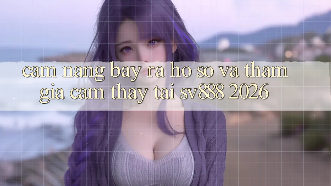 Cẩm nang Bày ra hồ sơ Và Tham Gia Cảm thấy Tại SV888 2026 Cẩm nang Bày ra hồ sơ Và Tham Gia Cảm thấy Tại SV888 2026