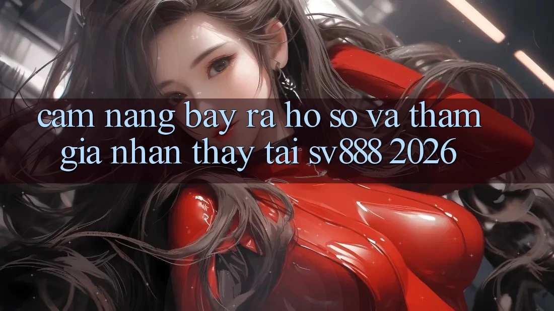 Cẩm nang Bày ra hồ sơ Và Tham Gia Nhận thấy Tại SV888 2026 Cẩm nang Bày ra hồ sơ Và Tham Gia Nhận thấy Tại SV888 2026