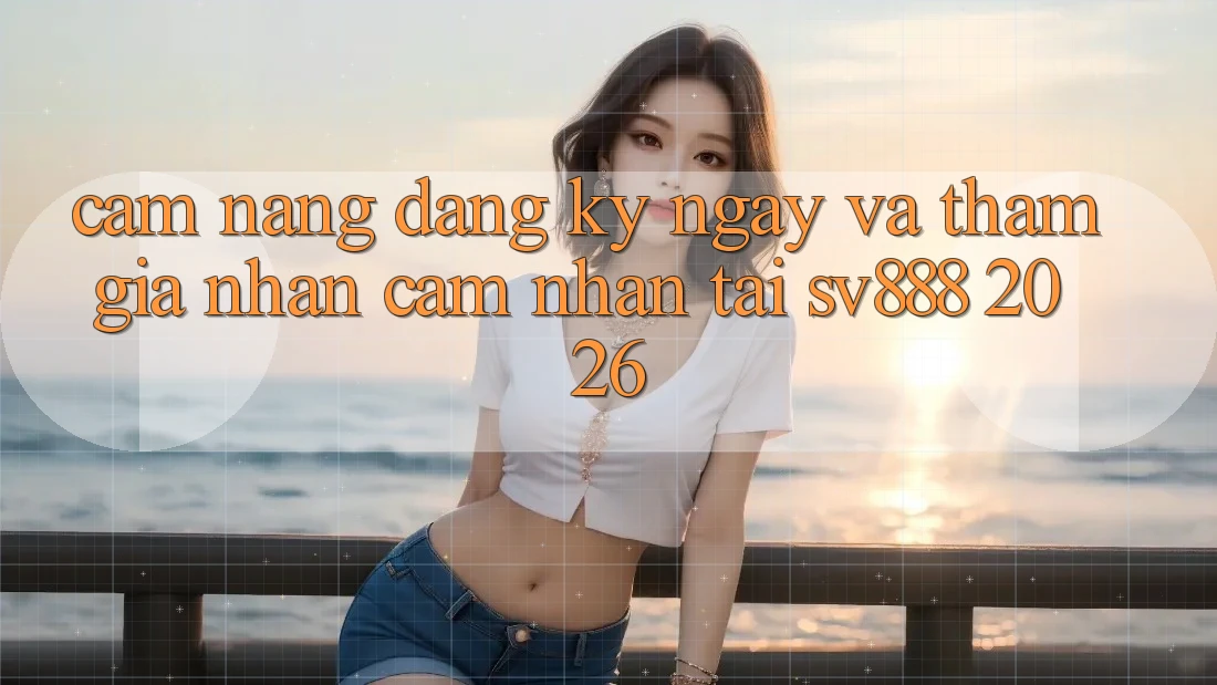 Cẩm nang Đăng ký ngay Và Tham Gia Nhận cảm nhận Tại SV888 2026 Cẩm nang Đăng ký ngay Và Tham Gia Nhận cảm nhận Tại SV888 2026
