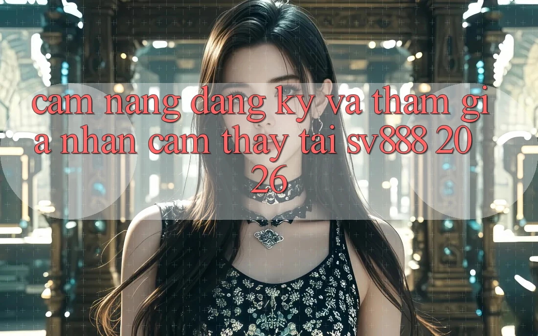 Cẩm nang Đăng ký Và Tham Gia Nhận cảm thấy Tại SV888 2026