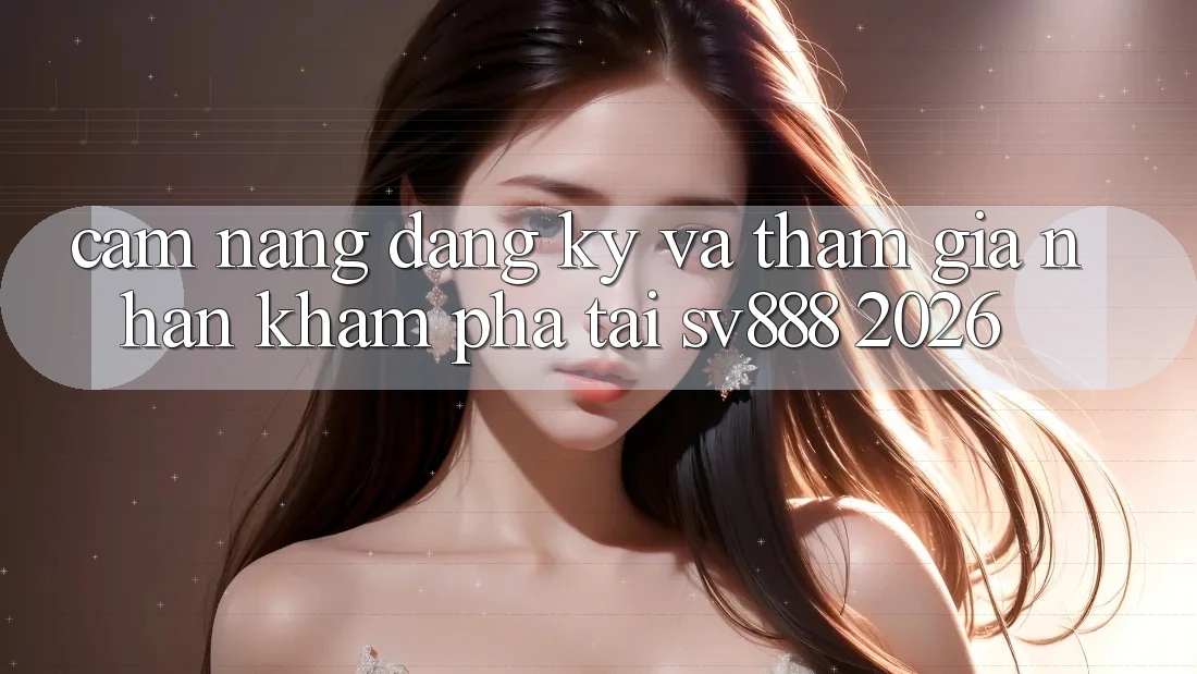 Cẩm nang Đăng Ký Và Tham Gia Nhận khám phá Tại SV888 2026 Cẩm nang Đăng Ký Và Tham Gia Nhận khám phá Tại SV888 2026