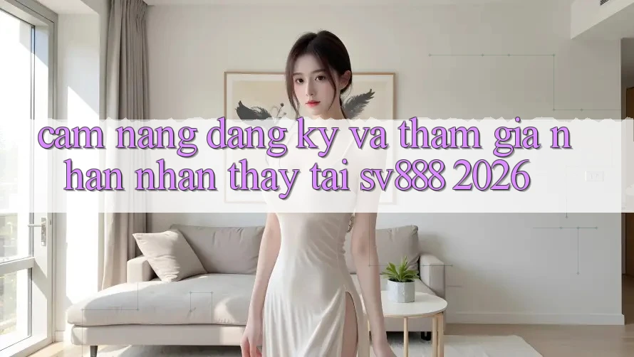 Cẩm nang Đăng Ký Và Tham Gia Nhận nhận thấy Tại SV888 2026 Cẩm nang Đăng Ký Và Tham Gia Nhận nhận thấy Tại SV888 2026