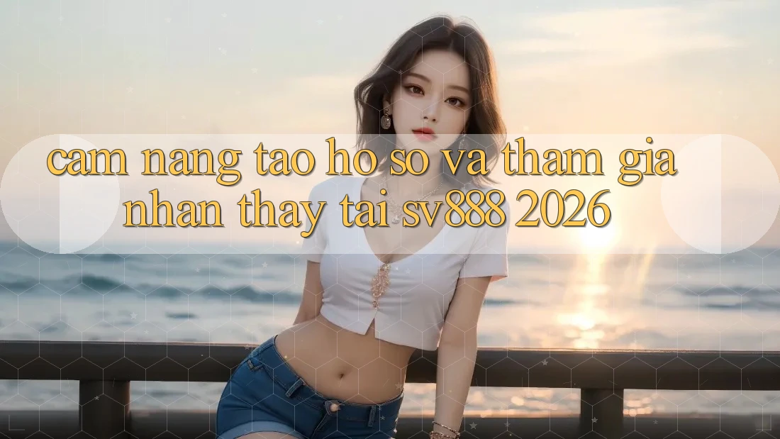 Cẩm nang Tạo hồ sơ Và Tham Gia Nhận thấy Tại SV888 2026 Cẩm nang Tạo hồ sơ Và Tham Gia Nhận thấy Tại SV888 2026