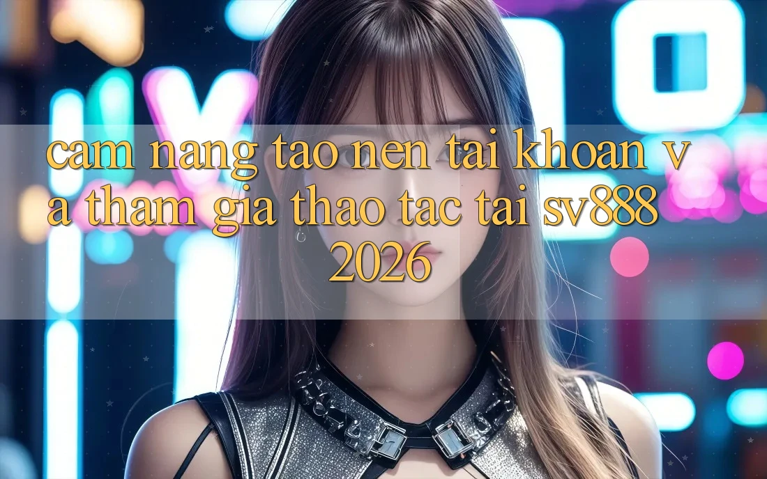 Cẩm nang Tạo nên tài khoản Và Tham Gia Thao tác Tại SV888 2026 Cẩm nang Tạo nên tài khoản Và Tham Gia Thao tác Tại SV888 2026