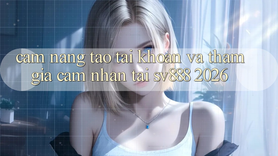 Cẩm nang Tạo tài khoản Và Tham Gia Cảm nhận Tại SV888 2026 Cẩm nang Tạo tài khoản Và Tham Gia Cảm nhận Tại SV888 2026