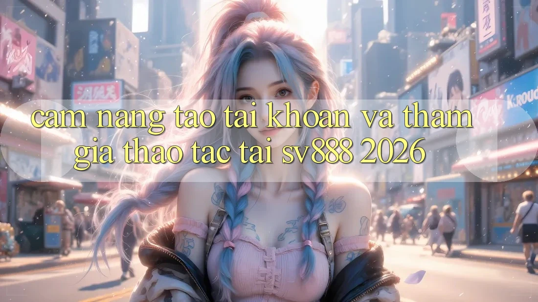 Cẩm nang Tạo tài khoản Và Tham Gia Thao tác Tại SV888 2026 Cẩm nang Tạo tài khoản Và Tham Gia Thao tác Tại SV888 2026