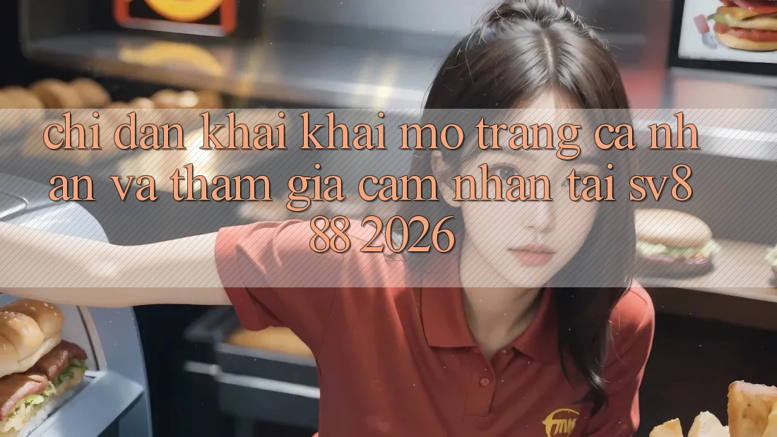 Chỉ dẫn Khai khai mở trang cá nhân Và Tham Gia Cảm nhận Tại SV888 2026 Chỉ dẫn Khai khai mở trang cá nhân Và Tham Gia Cảm nhận Tại SV888 2026