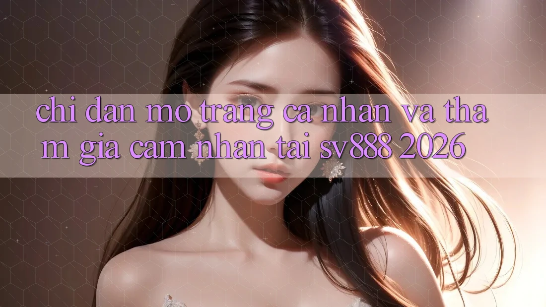 Chỉ dẫn Mở trang cá nhân Và Tham Gia Cảm nhận Tại SV888 2026 Chỉ dẫn Mở trang cá nhân Và Tham Gia Cảm nhận Tại SV888 2026