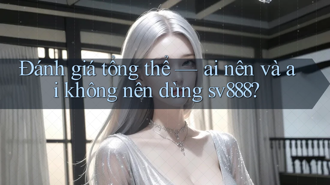 Đánh giá tổng thể — ai nên và ai không nên dùng sv888? Đánh giá tổng thể — ai nên và ai không nên dùng sv888?