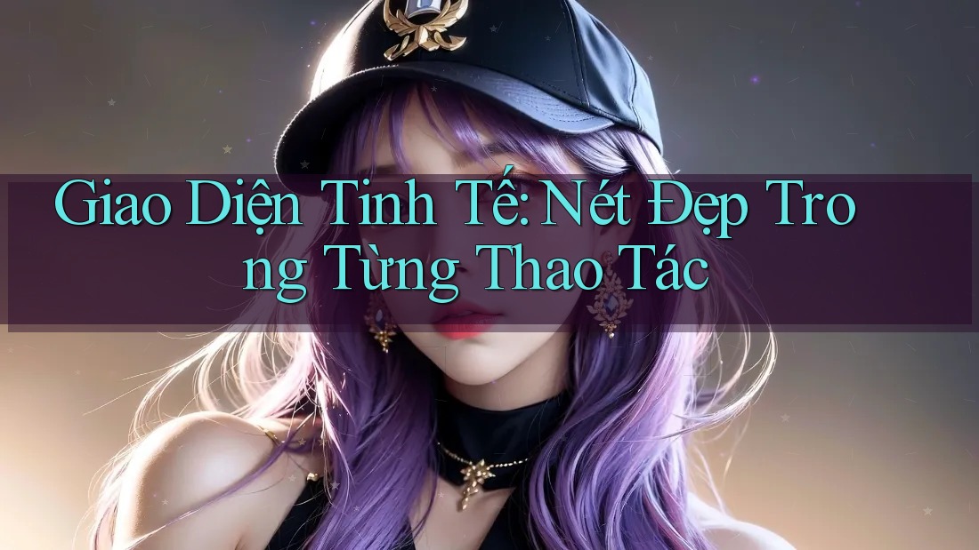 Giao Diện Tinh Tế: Nét Đẹp Trong Từng Thao Tác