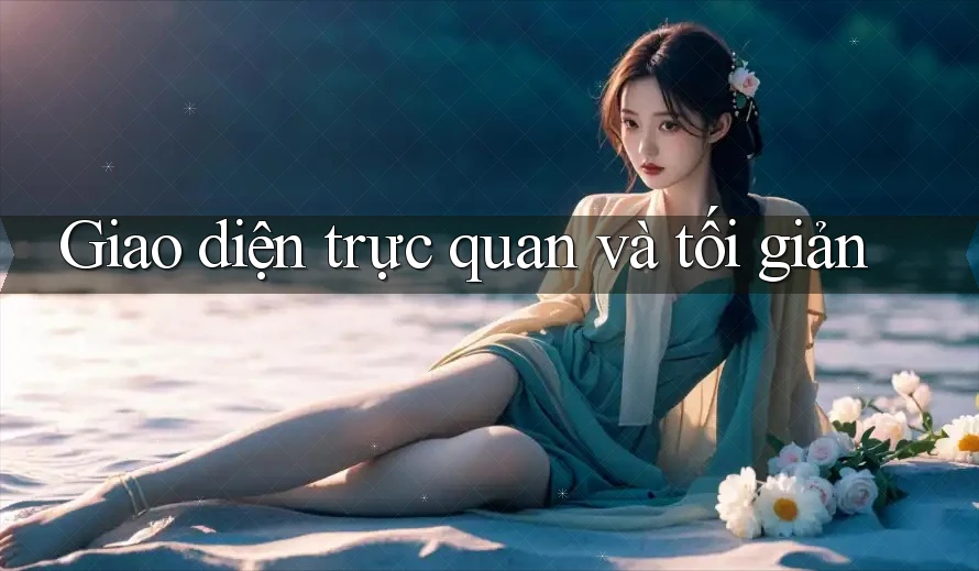 Giao diện trực quan và tối giản Giao diện trực quan và tối giản