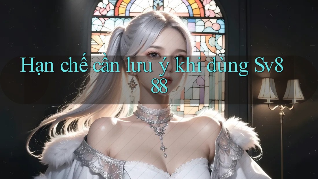 Hạn chế cần lưu ý khi dùng sv888 Hạn chế cần lưu ý khi dùng sv888