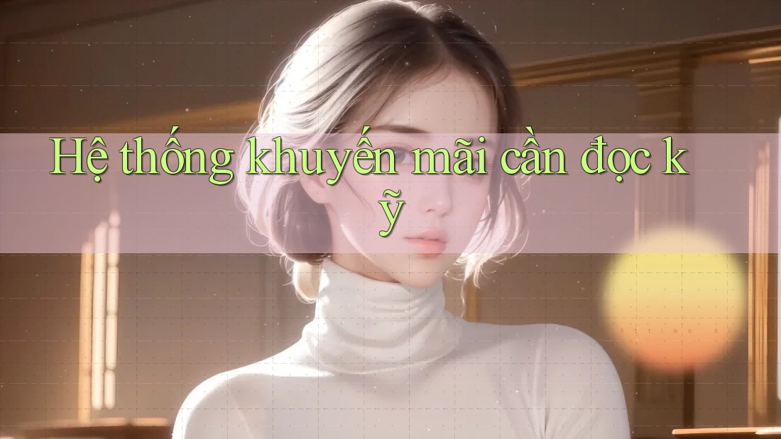 Hệ thống khuyến mãi cần đọc kỹ Hệ thống khuyến mãi cần đọc kỹ