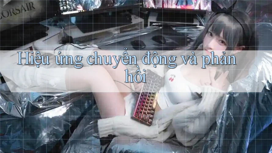 Hiệu ứng chuyển động và phản hồi Hiệu ứng chuyển động và phản hồi