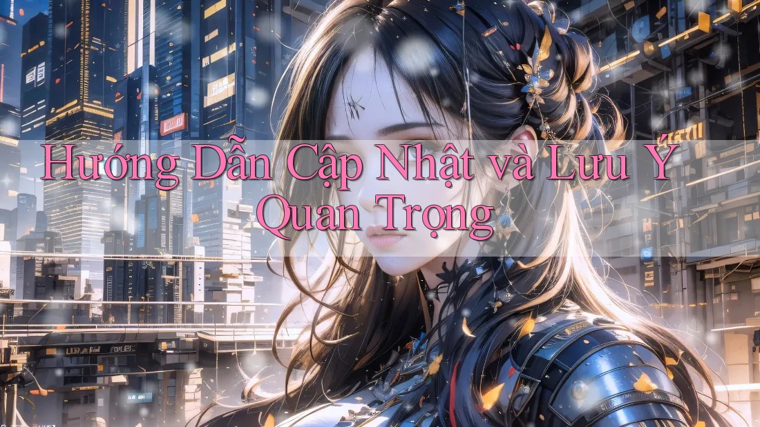 Hướng Dẫn Cập Nhật và Lưu Ý Quan Trọng Hướng Dẫn Cập Nhật và Lưu Ý Quan Trọng