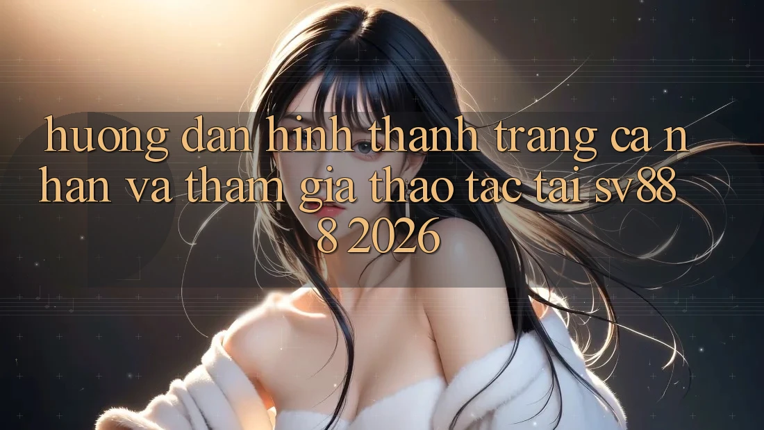 Hướng dẫn Hình thành trang cá nhân Và Tham Gia Thao tác Tại SV888 2026 Hướng dẫn Hình thành trang cá nhân Và Tham Gia Thao tác Tại SV888 2026