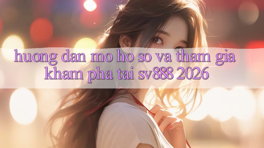 Hướng Dẫn Mở hồ sơ Và Tham Gia Khám phá Tại SV888 2026 Hướng Dẫn Mở hồ sơ Và Tham Gia Khám phá Tại SV888 2026