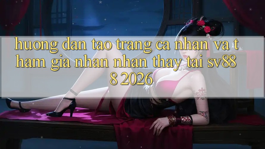 Hướng dẫn Tạo trang cá nhân Và Tham Gia Nhận nhận thấy Tại SV888 2026 Hướng dẫn Tạo trang cá nhân Và Tham Gia Nhận nhận thấy Tại SV888 2026