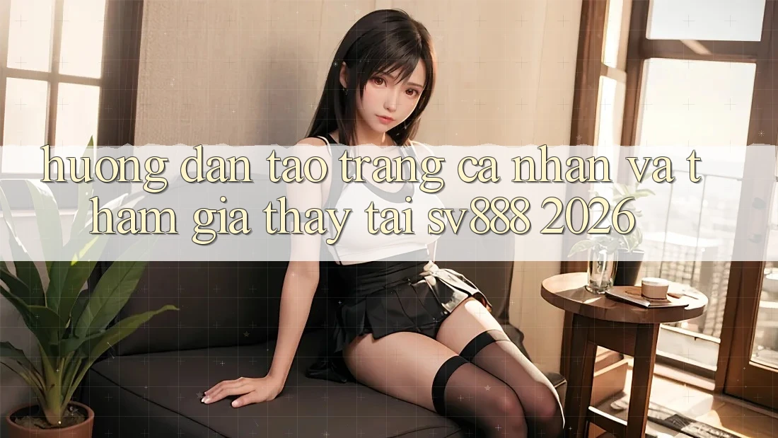 Hướng Dẫn Tạo trang cá nhân Và Tham Gia Thấy Tại SV888 2026 Hướng Dẫn Tạo trang cá nhân Và Tham Gia Thấy Tại SV888 2026