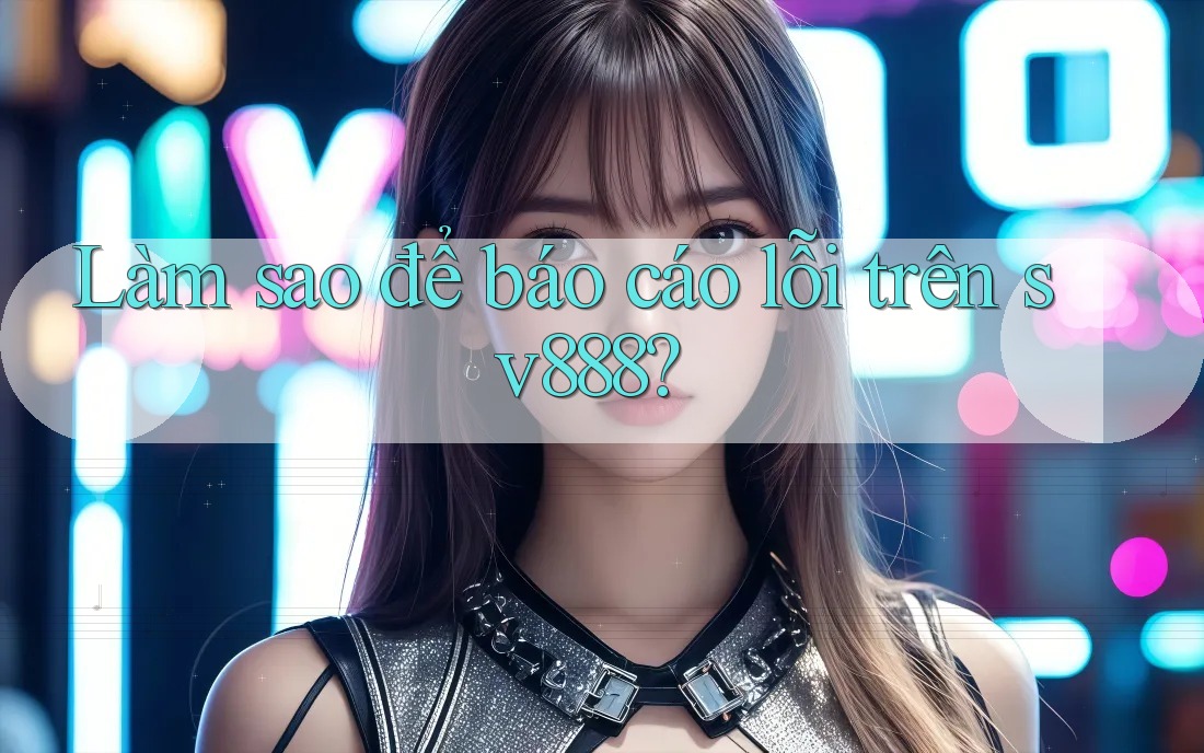 Làm sao để báo cáo lỗi trên sv888? Làm sao để báo cáo lỗi trên sv888?