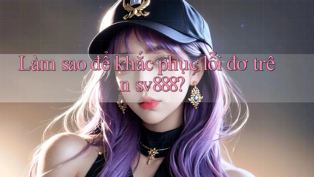 Làm sao để khắc phục lỗi đơ trên sv888? Làm sao để khắc phục lỗi đơ trên sv888?