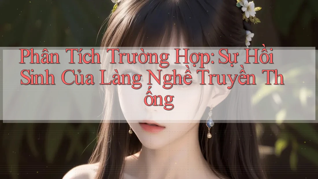 Phân Tích Trường Hợp: Sự Hồi Sinh Của Làng Nghề Truyền Thống Phân Tích Trường Hợp: Sự Hồi Sinh Của Làng Nghề Truyền Thống