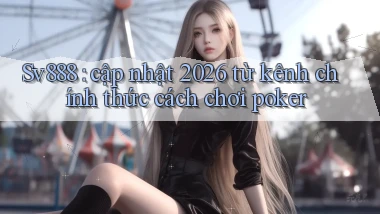 Sv888 cập nhật 2026 từ kênh chính thức cách chơi poker