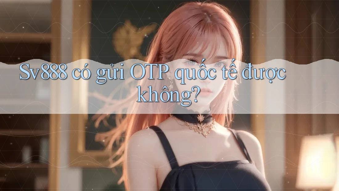 Sv888 có gửi OTP quốc tế được không? Sv888 có gửi OTP quốc tế được không?