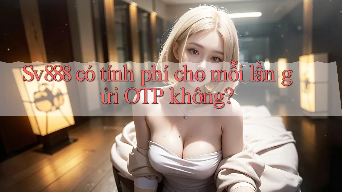 Sv888 có tính phí cho mỗi lần gửi OTP không? Sv888 có tính phí cho mỗi lần gửi OTP không?